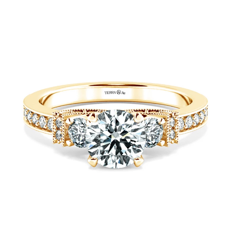 Nhẫn đính hôn Royal design NCH9910 1